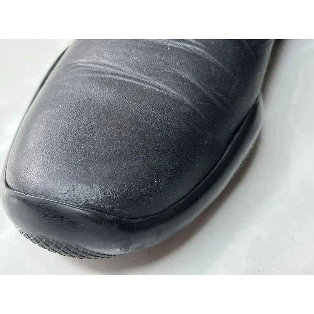Vtg Prada Men Sport Chelsea Boots 0828 Gore Black Leather Sz Uk 7.5 Us 8.5 Shoes